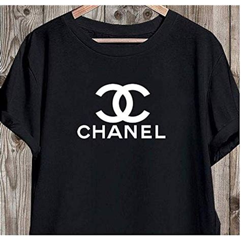 chanel logo t-shirt|chanel t shirt original.